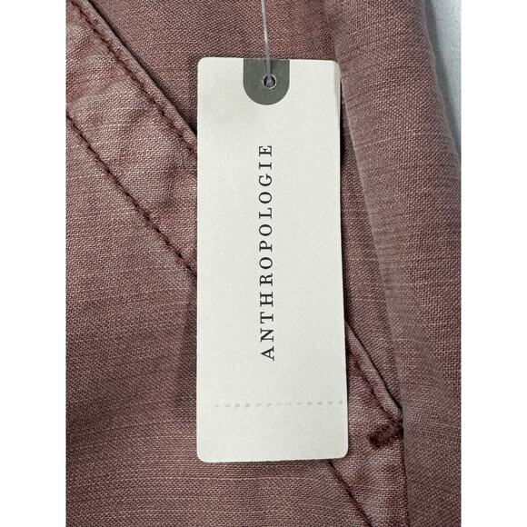 NWT Pilcro by Anthropolgie Women's Pink Barrel Leg Pants - Size 31 (34x26) - Picture 3 of 7